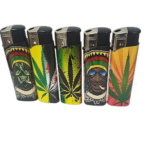 Electronic Refillable Lighters 93086 leaf #1