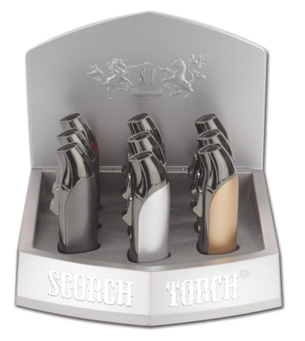 Torch w/ Cigar Punch 4” Mix color