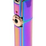 Triple Torch Flint Igniter w/ Cigar Punch 3.25” Mix color