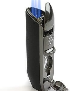 Smooth Torch See-thru Butane & Cigar Punch 3" Asst Graphic Designs