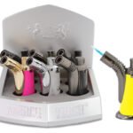Table Torch 45deg 4.5” Asst Design & Neon Colors