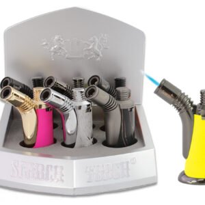 Table Torch 45deg 4.5” Asst Design & Neon Colors