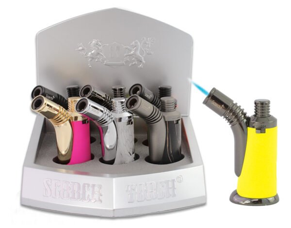Table Torch 45deg 4.5” Asst Design & Neon Colors