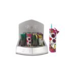 Torch w/Cigar Punch 3.5" Asst Geometric Graffiti Designs