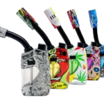 Bendable Torch 6" Asst Leaf 420 Designs