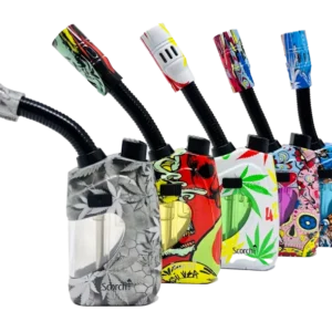 Bendable Torch 6" Asst Leaf 420 Designs
