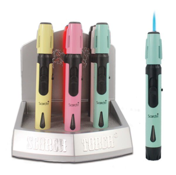 Pencil Torch 7" Asst Neon Matte Colors