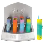 Flint Igniter Torch w/Punch 3.5" Ombre color