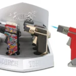 Table Torch 45deg 6” Asst Design & Colors