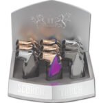 Triple Torch w/ Cigar Punch 4” Mix color