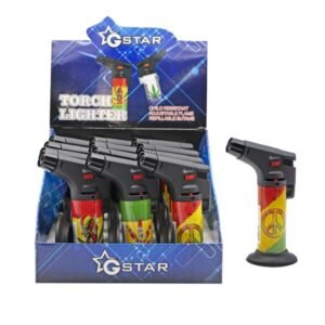 Torch 50018-1 Rasta Leaf lighter