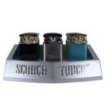 Double Flint Flip Igniter Slim Torch Mix color