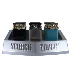 Double Flint Flip Igniter Slim Torch Mix color