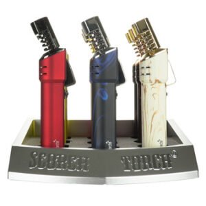 Table Torch 45deg Lock Button 6.75