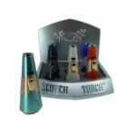 Turbo Standing Pencil 4.5" Two-tone Metal Asst Color