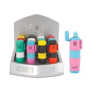 3 Torch w/Punch 3.75" Matte Finish & Vibrant Colors
