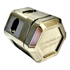Chromium Crusher Grinder 70376 CC - 2.4” 4pcs Hexagon Shape Magnetic Closure Grinder