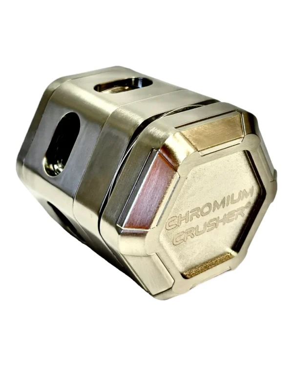 Chromium Crusher Grinder 70376 CC - 2.4” 4pcs Hexagon Shape Magnetic Closure Grinder