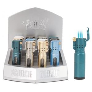 3 Torch Flip Lid Flint Igniter 3.5"